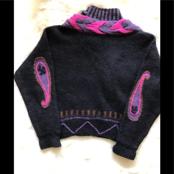 Magnolia knitted sweater M - Picture 2 of 2